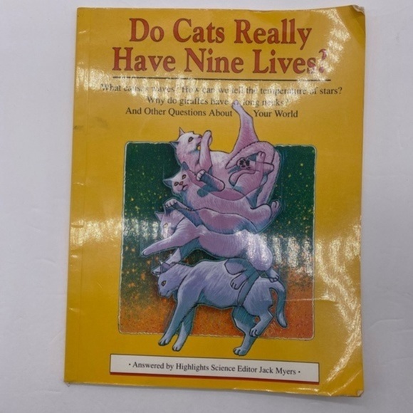 Do Cats Really Have Nine Lives? By Jack Myers 1993 - Picture 1 of 7